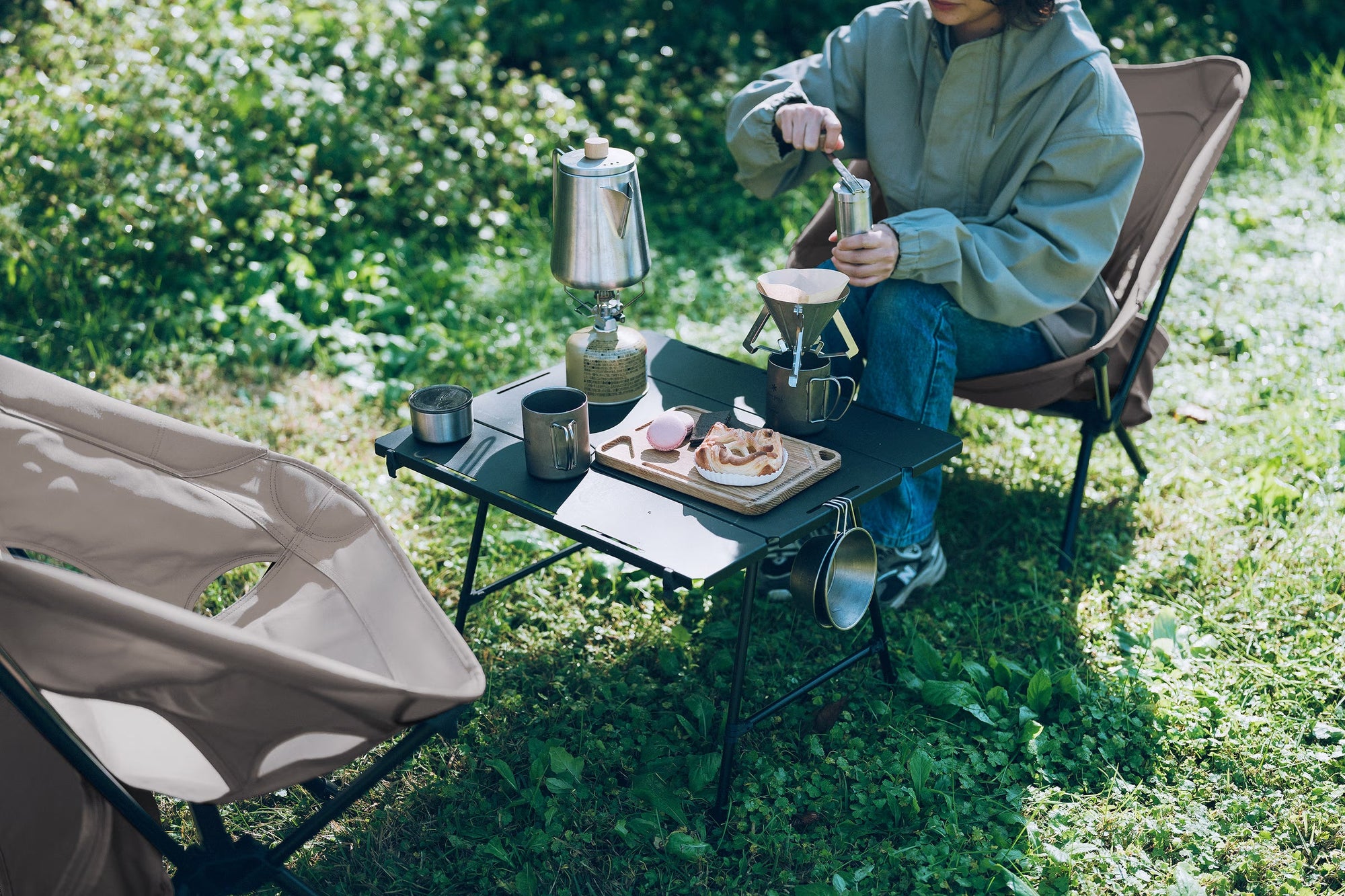 Snow Peak Announces Noga Table and Chair in Collaboration with Helinox