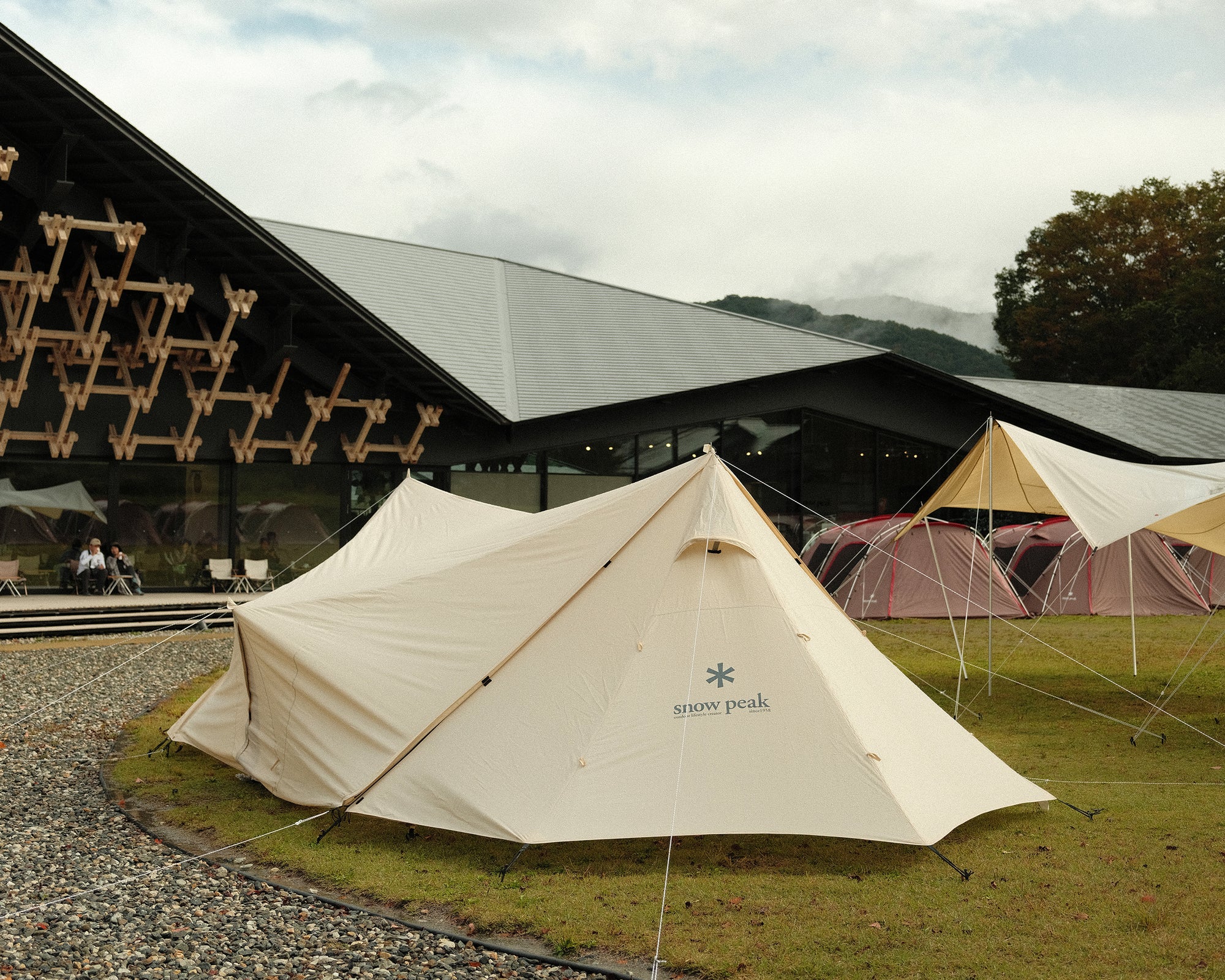 Visiting the Snow Peak Land Station at Hakuba