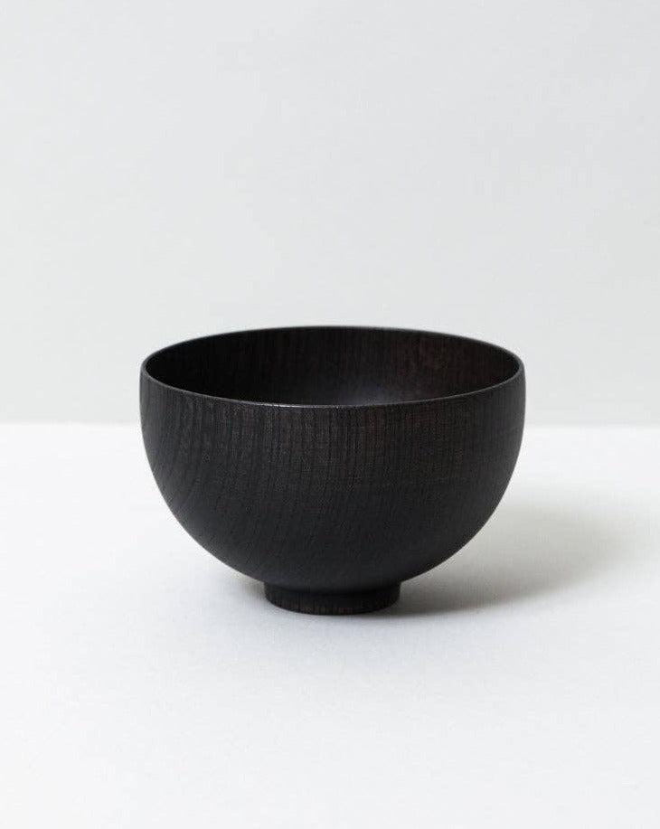 Tsumugi Wooden Bowl - Sensai, Black