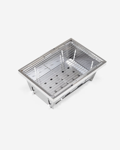 1U Stainless Steel Collapsible BBQ Box