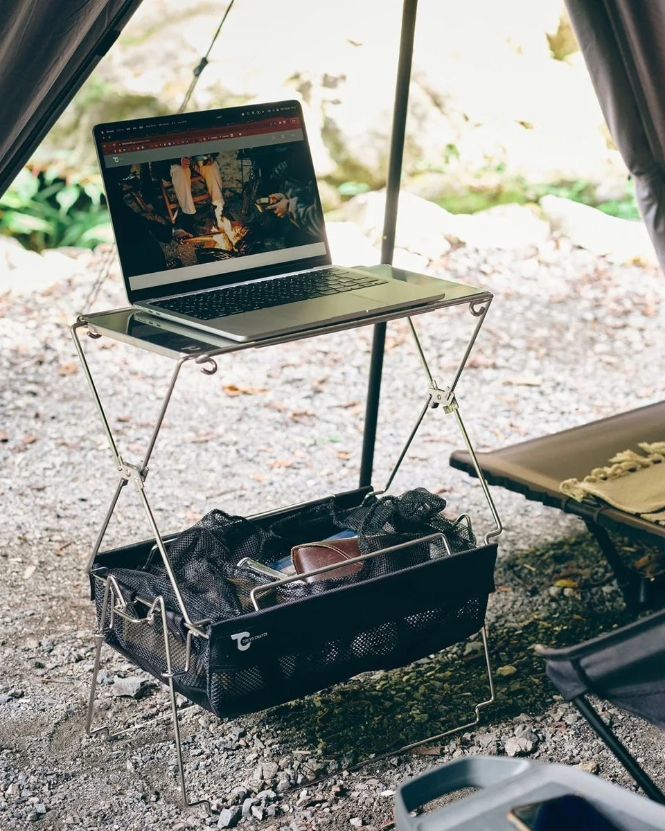 COORDUNIT Stainless Steel Camp Table