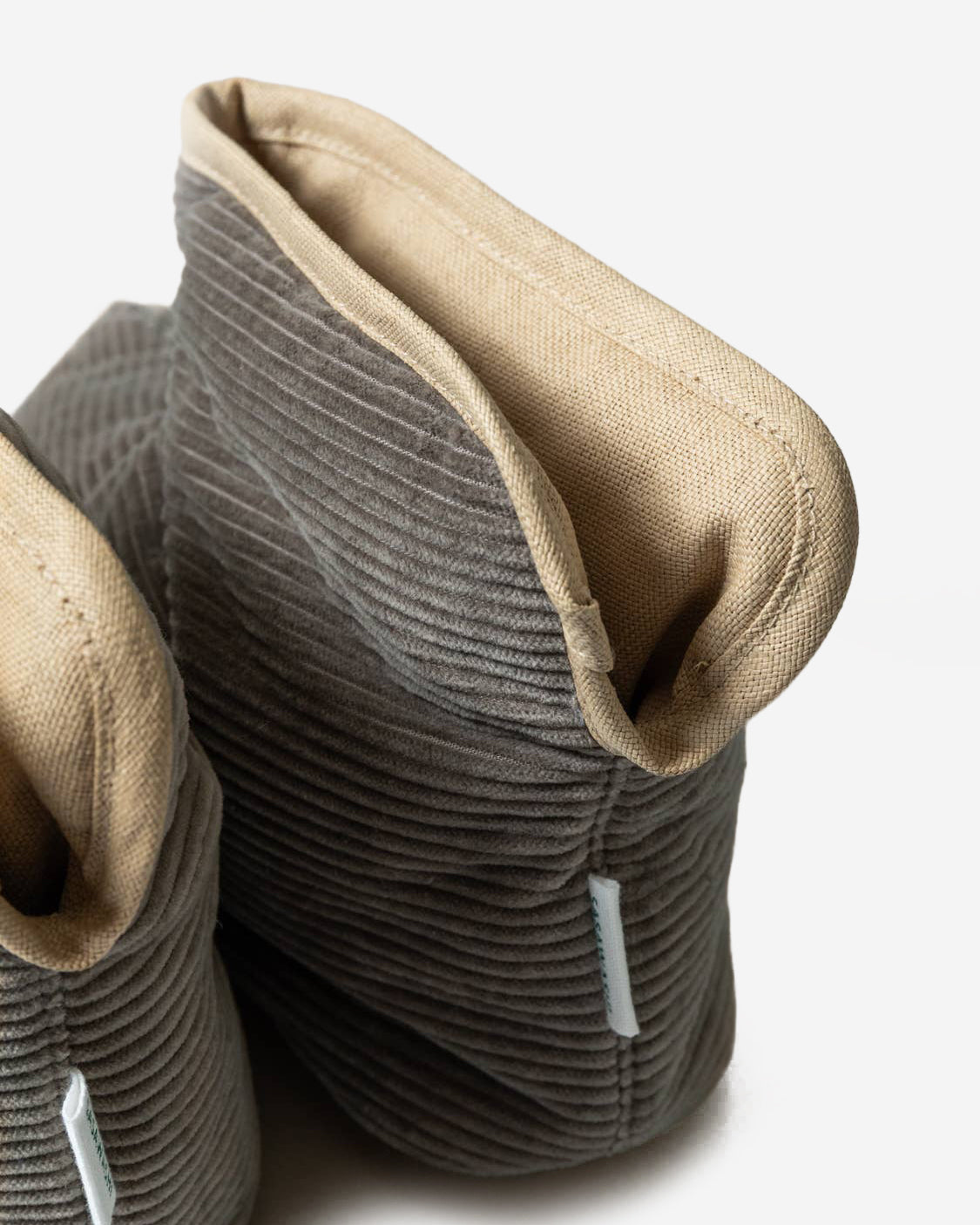 Sasawashi Corduroy Tent Boots (Taupe)