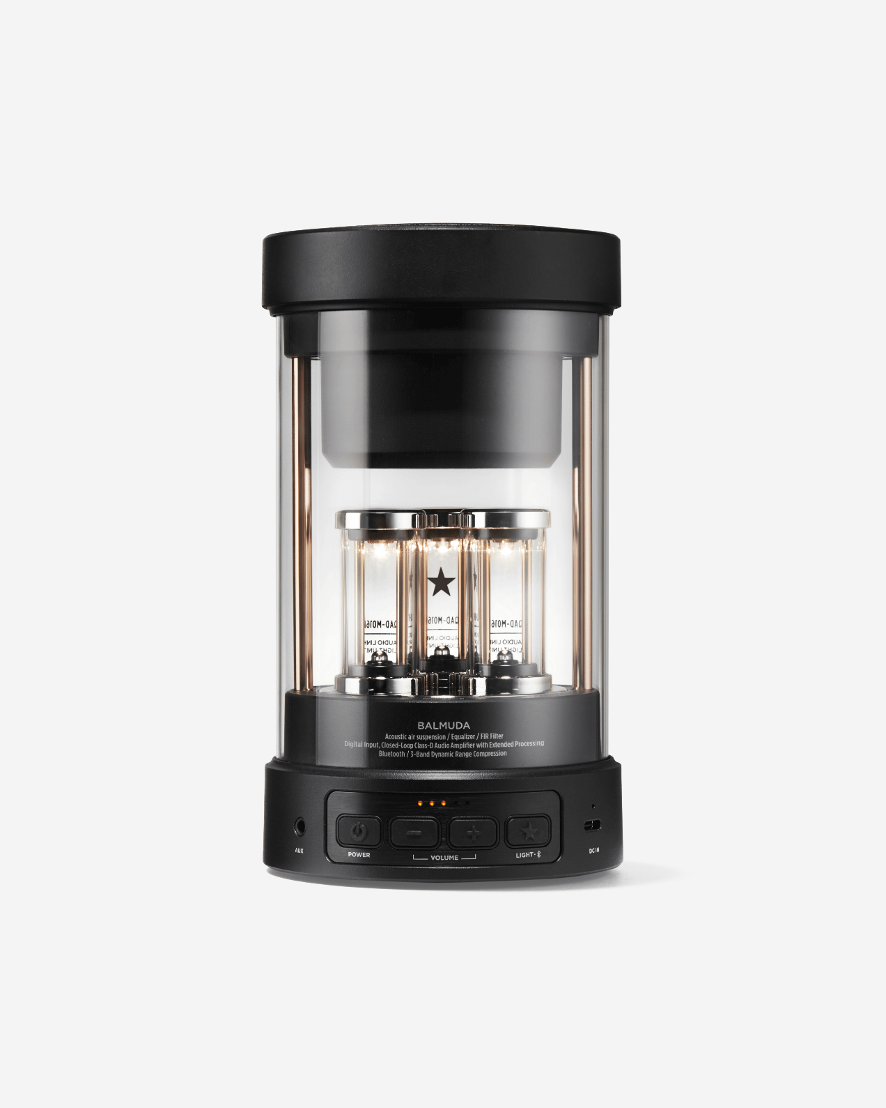 BALMUDA The Speaker Bluetooth Speaker with Synchronized LED Lighting
