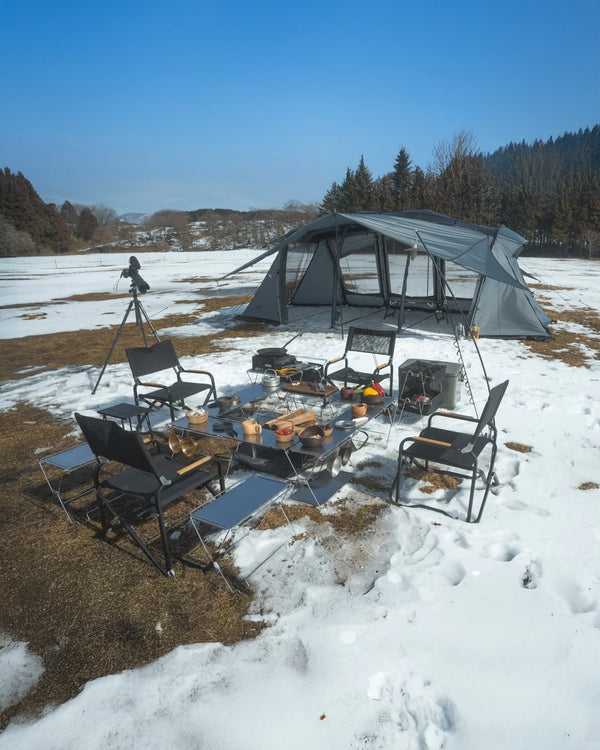 COORDUNIT Stainless Steel Camp Table