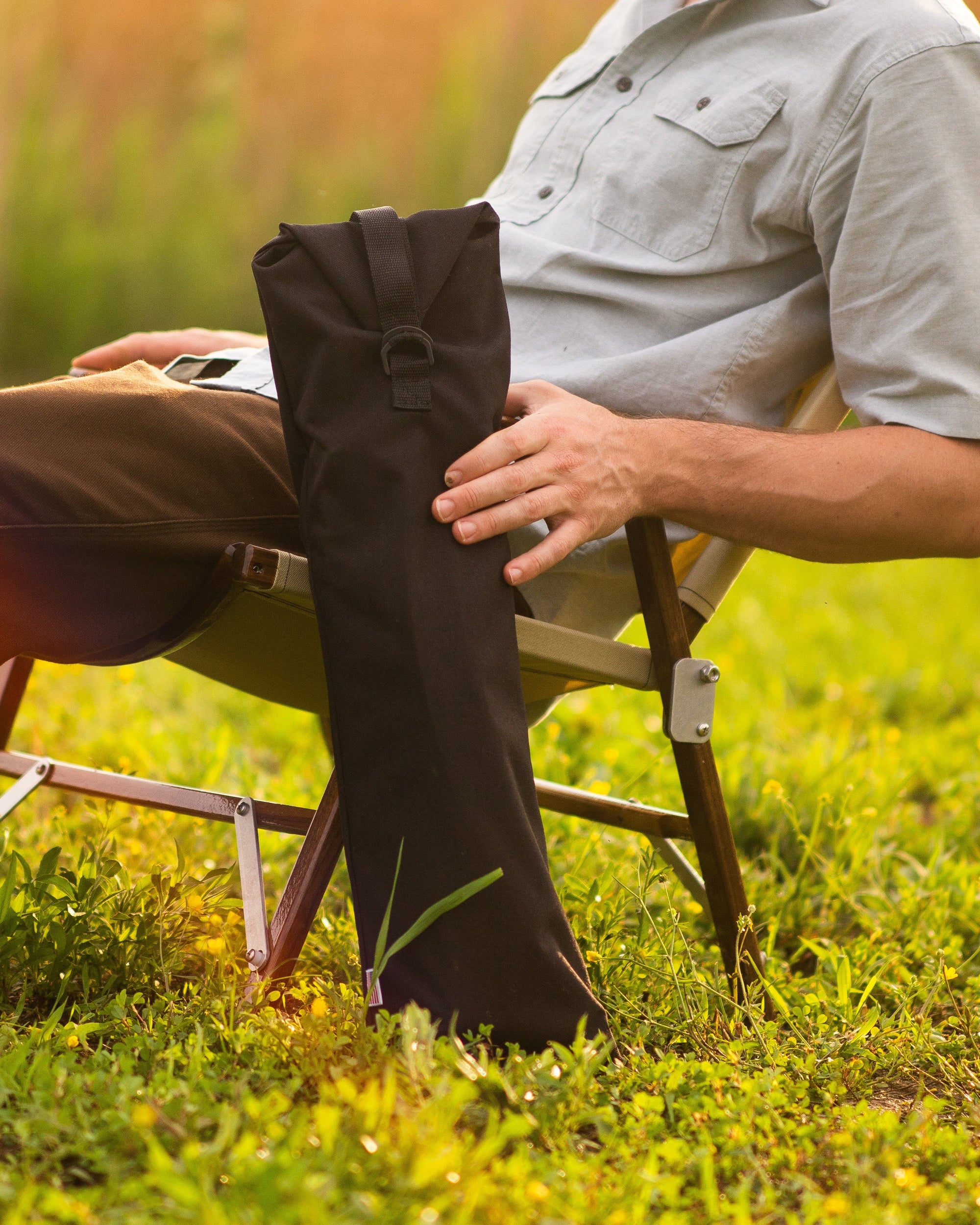 Kermit Classic Oak Folding Chair