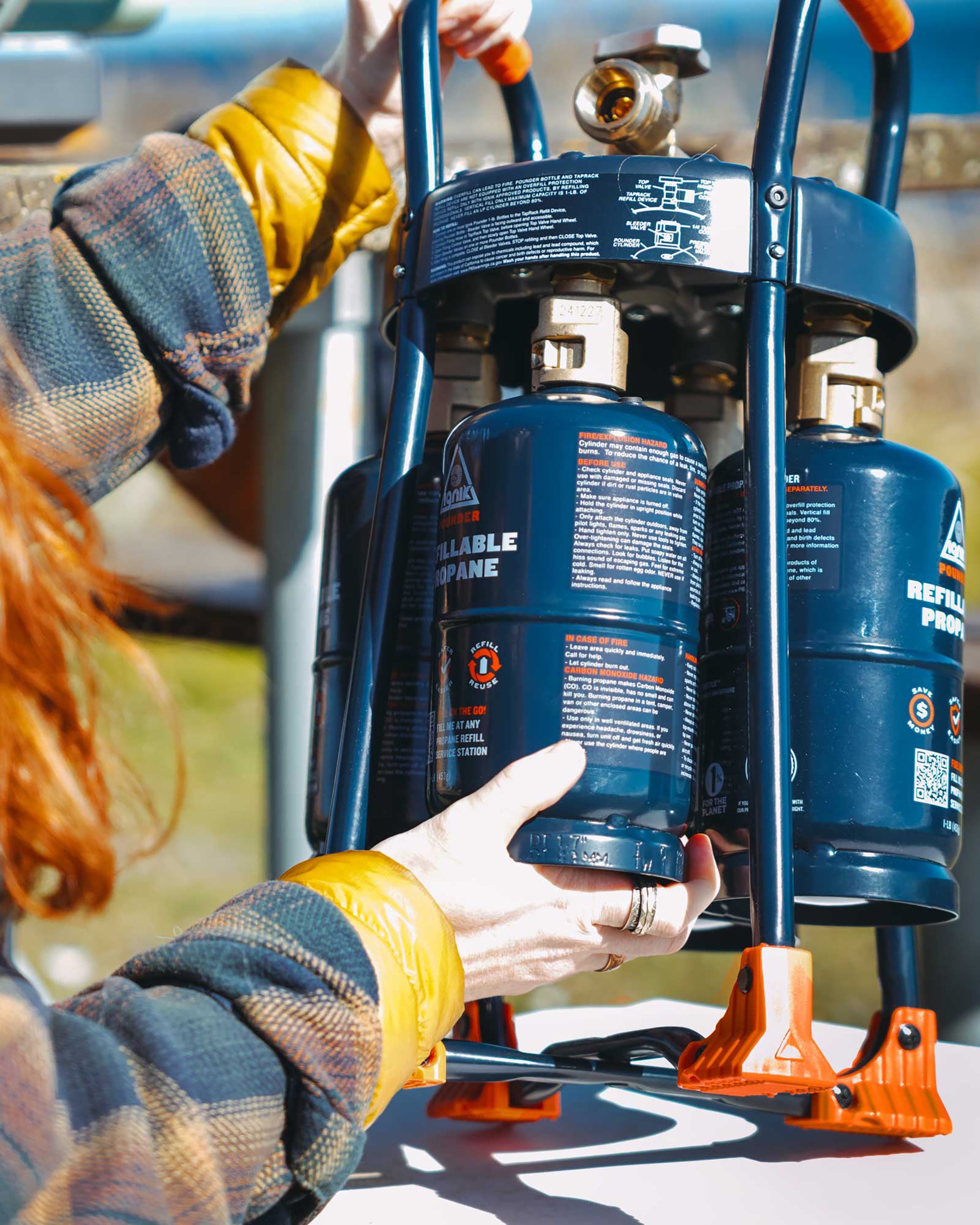 TapRack Refillable Propane System