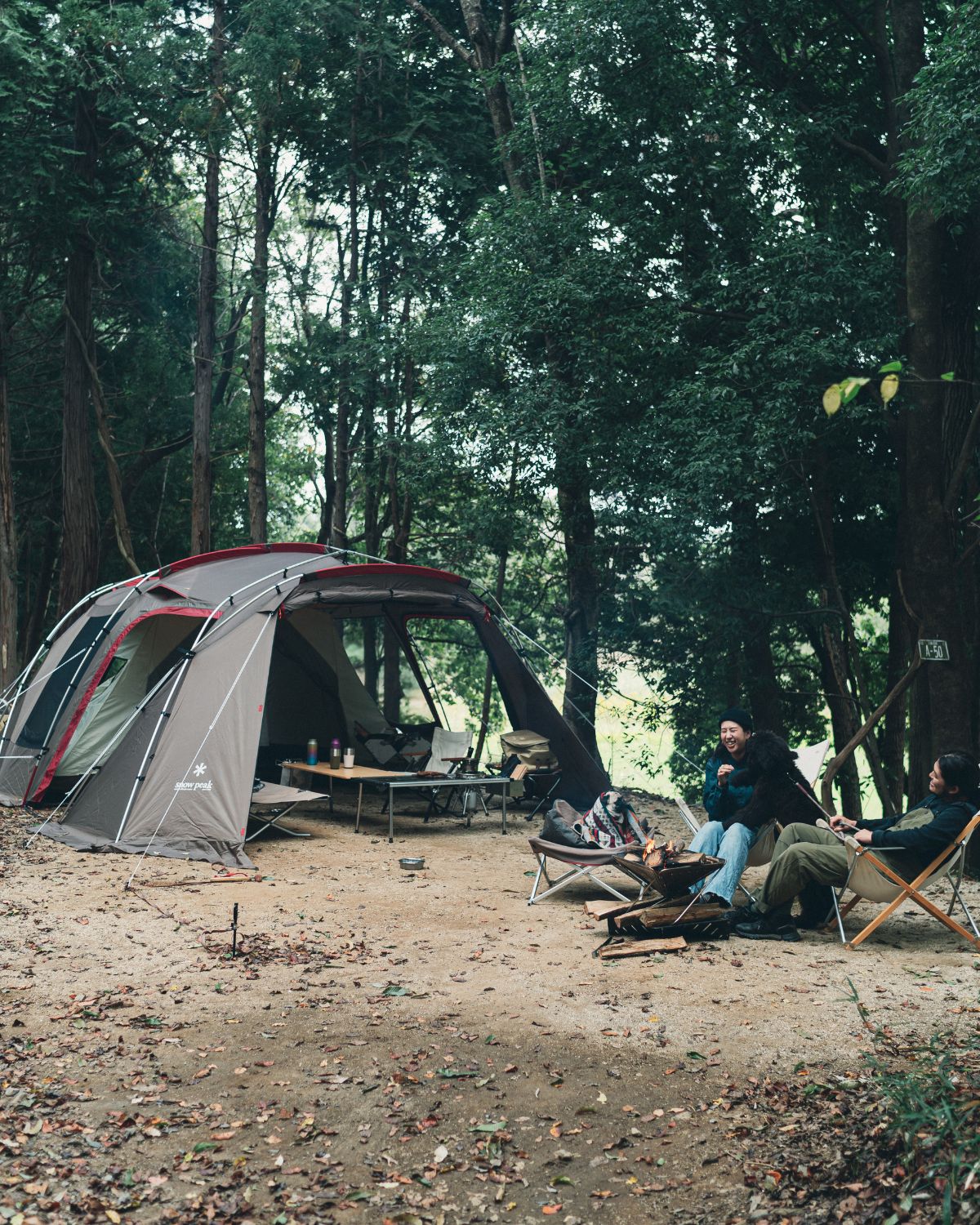 Snow Peak Land Lock Four Person Tent Shelter