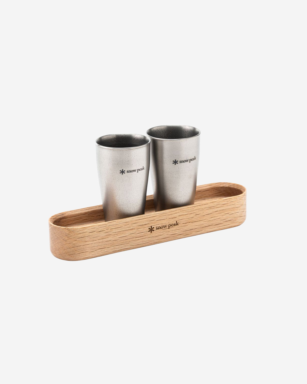 Snow Peak Festival Titanium Shot Glass Duo