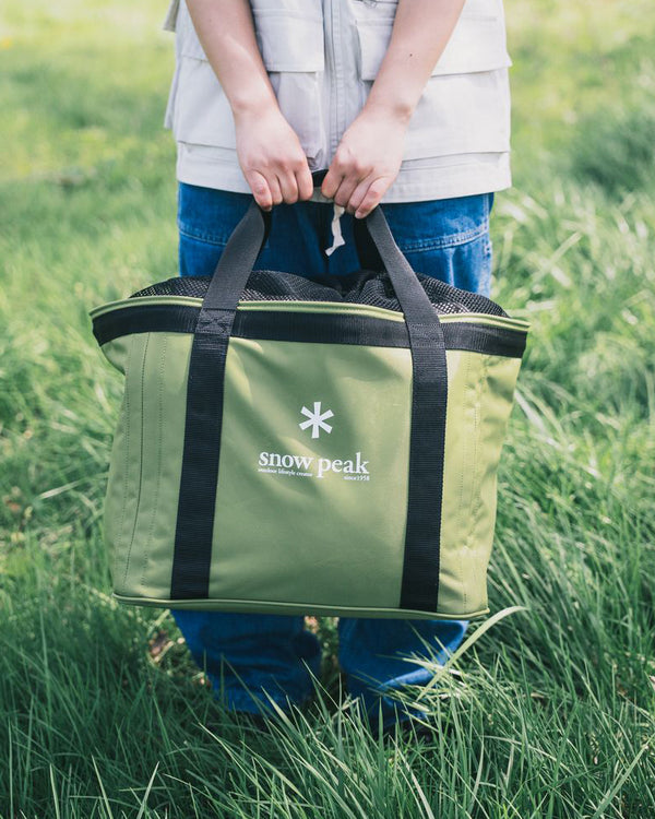 Snow Peak Festival Gear Container Bag (Green)