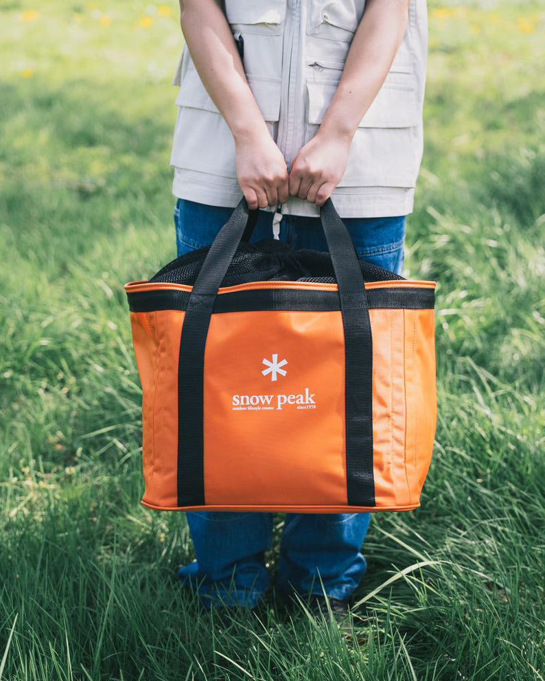 Snow Peak Festival Gear Container Bag (Orange)