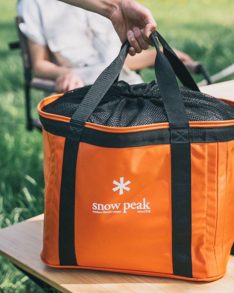 Snow Peak Festival Gear Container Bag (Orange)