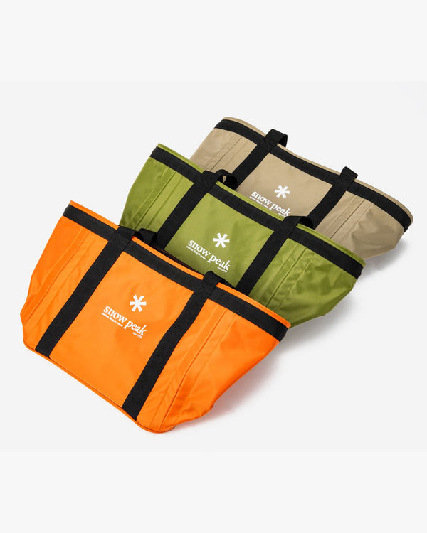 Snow Peak Festival Gear Container Bag (Tan)