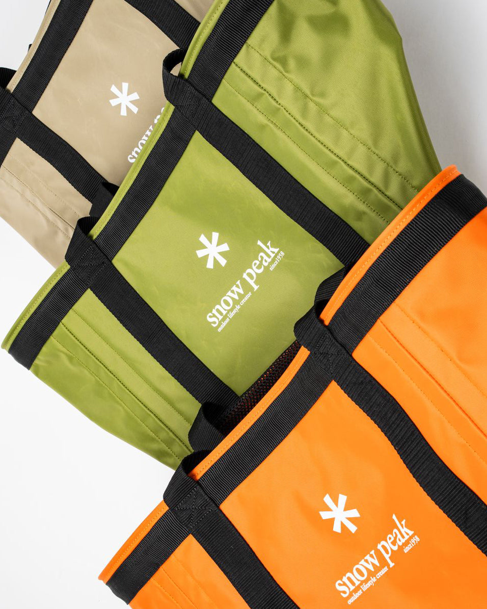 Snow Peak Festival Gear Container Bag (Tan)
