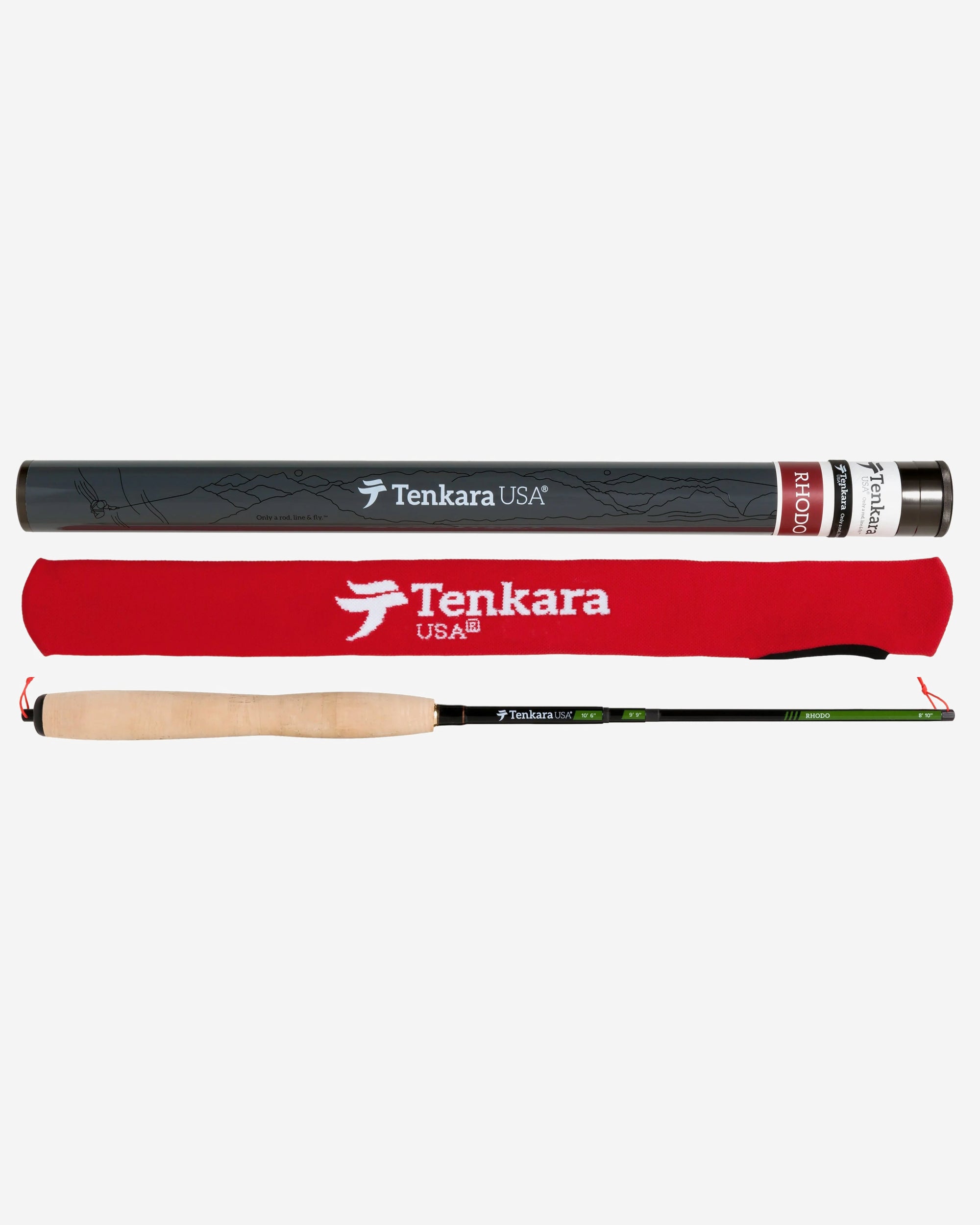 RHODO™ 8'10"/9'9"/10'6" Adjustable Tenkara Fly Fishing Rod