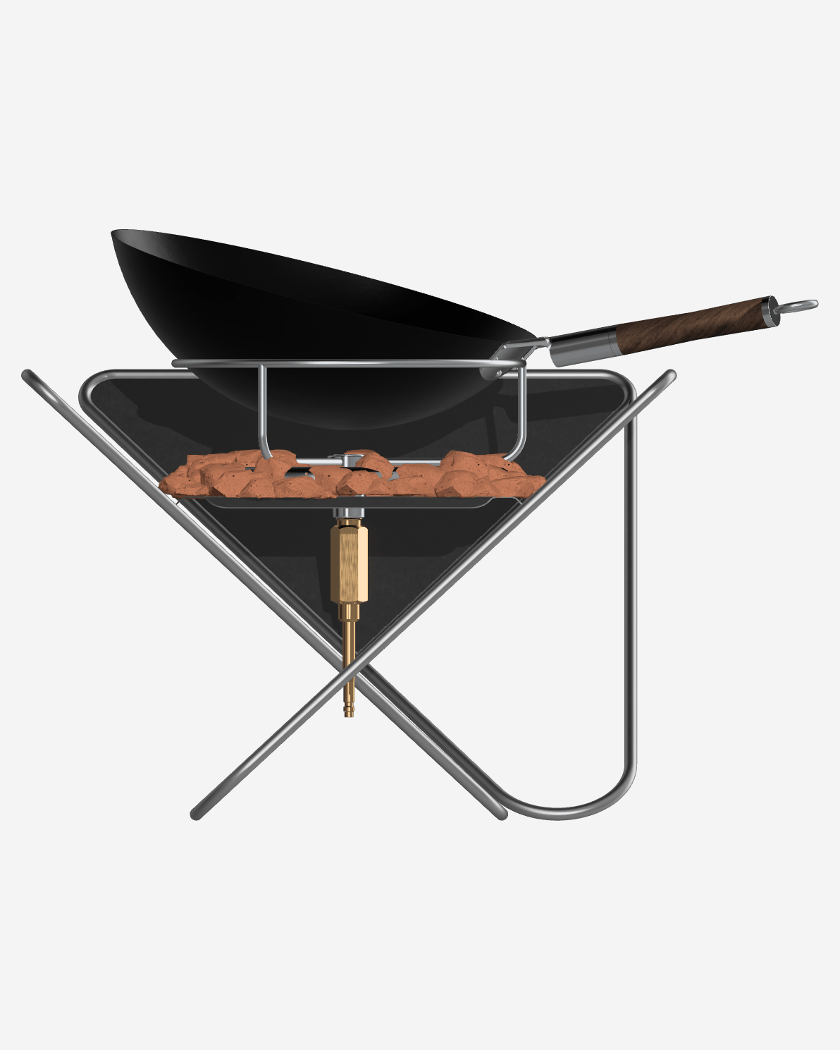 Zutto CF1 Cook Frame For Zutto SP1 Propane Adapter