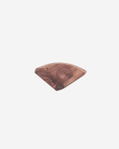 Cast Iron Wood Scraper - Walnut