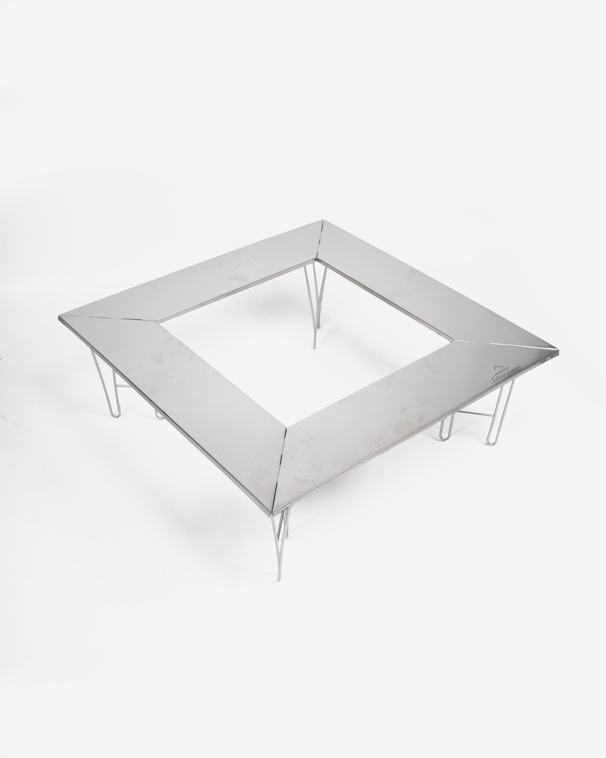 Camping Moon Stainless Steel Firepit Table