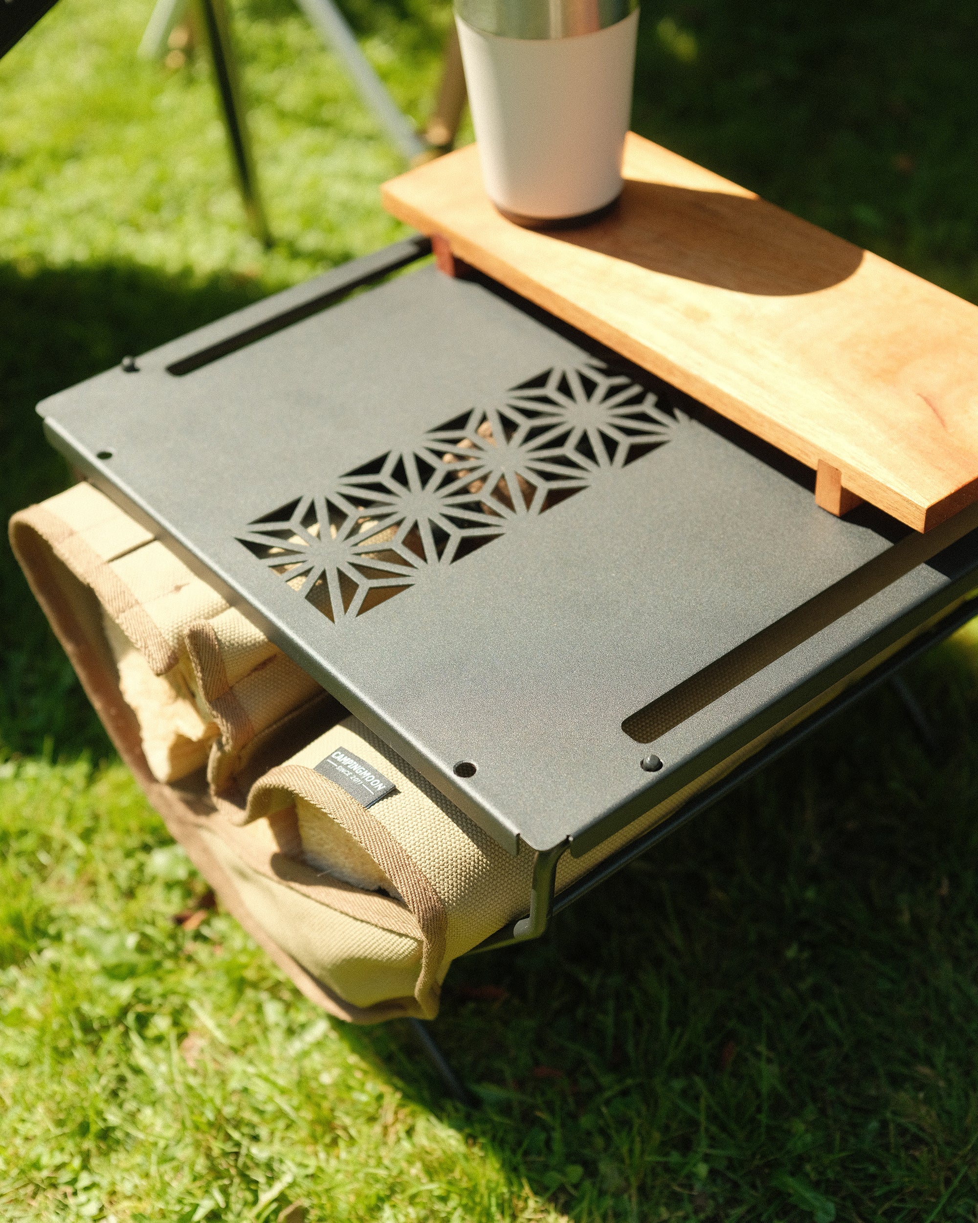 Firewood Field Table and Carry Bag