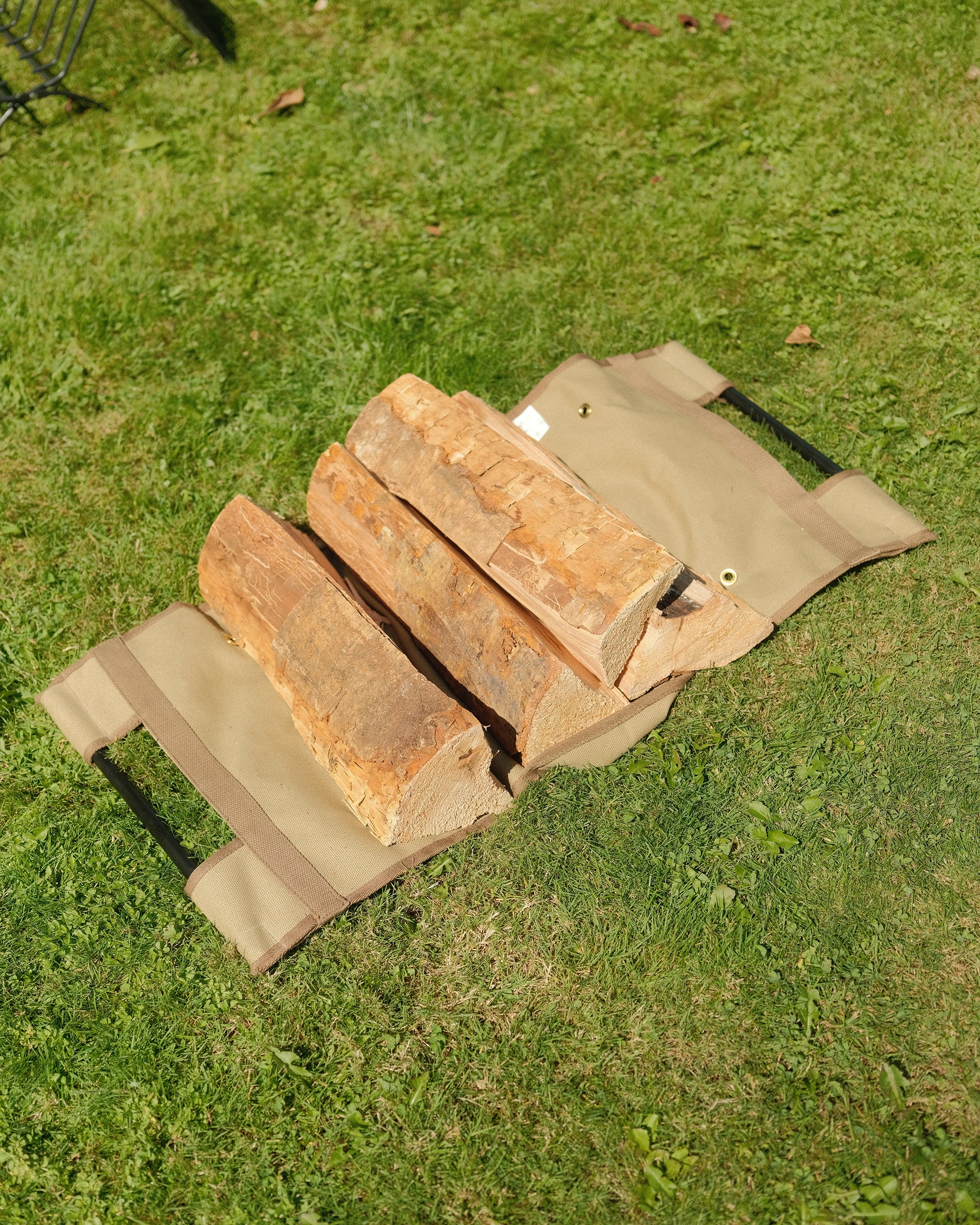 Firewood Field Table and Carry Bag