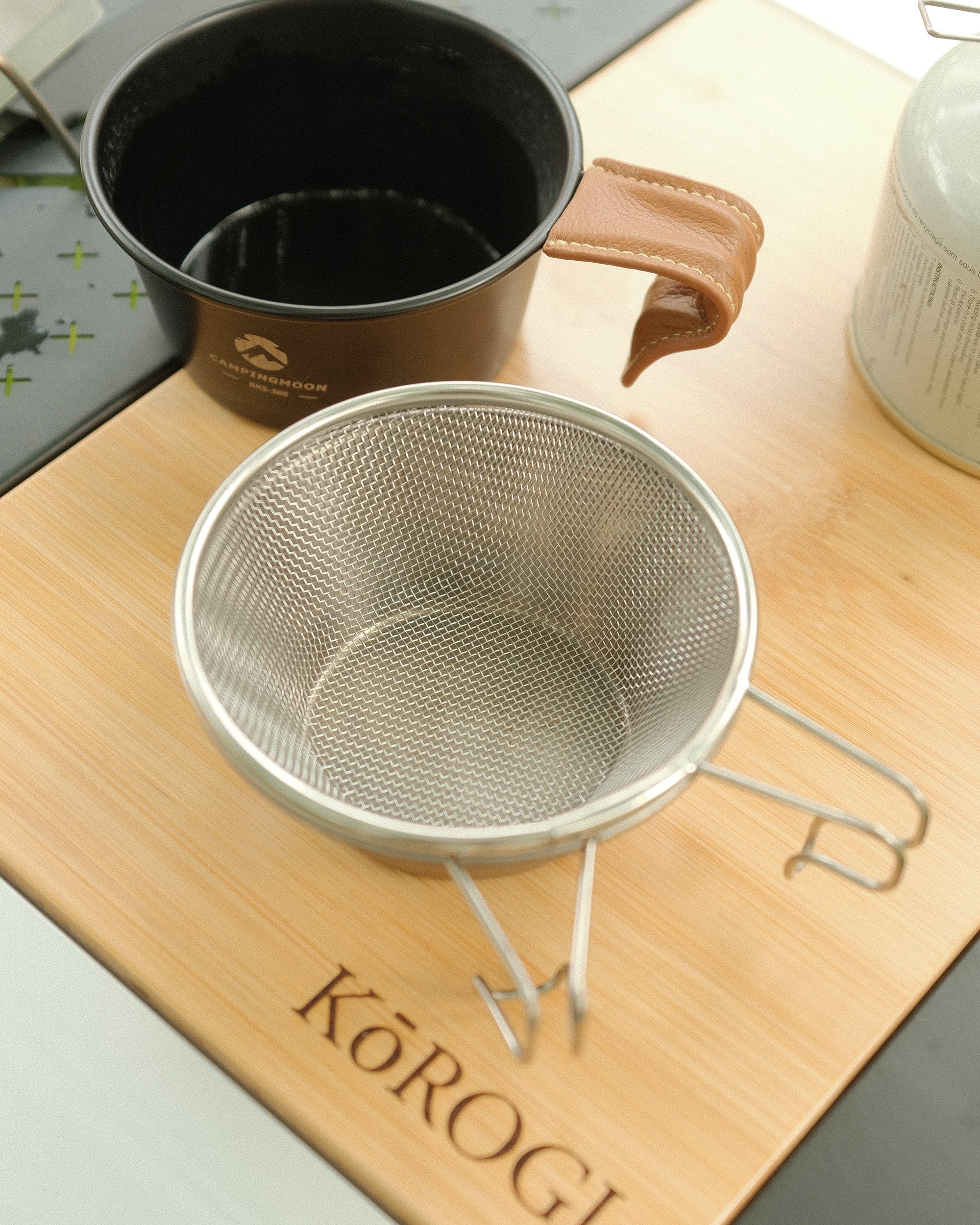 Sieve and Strainer for Sierra Cup