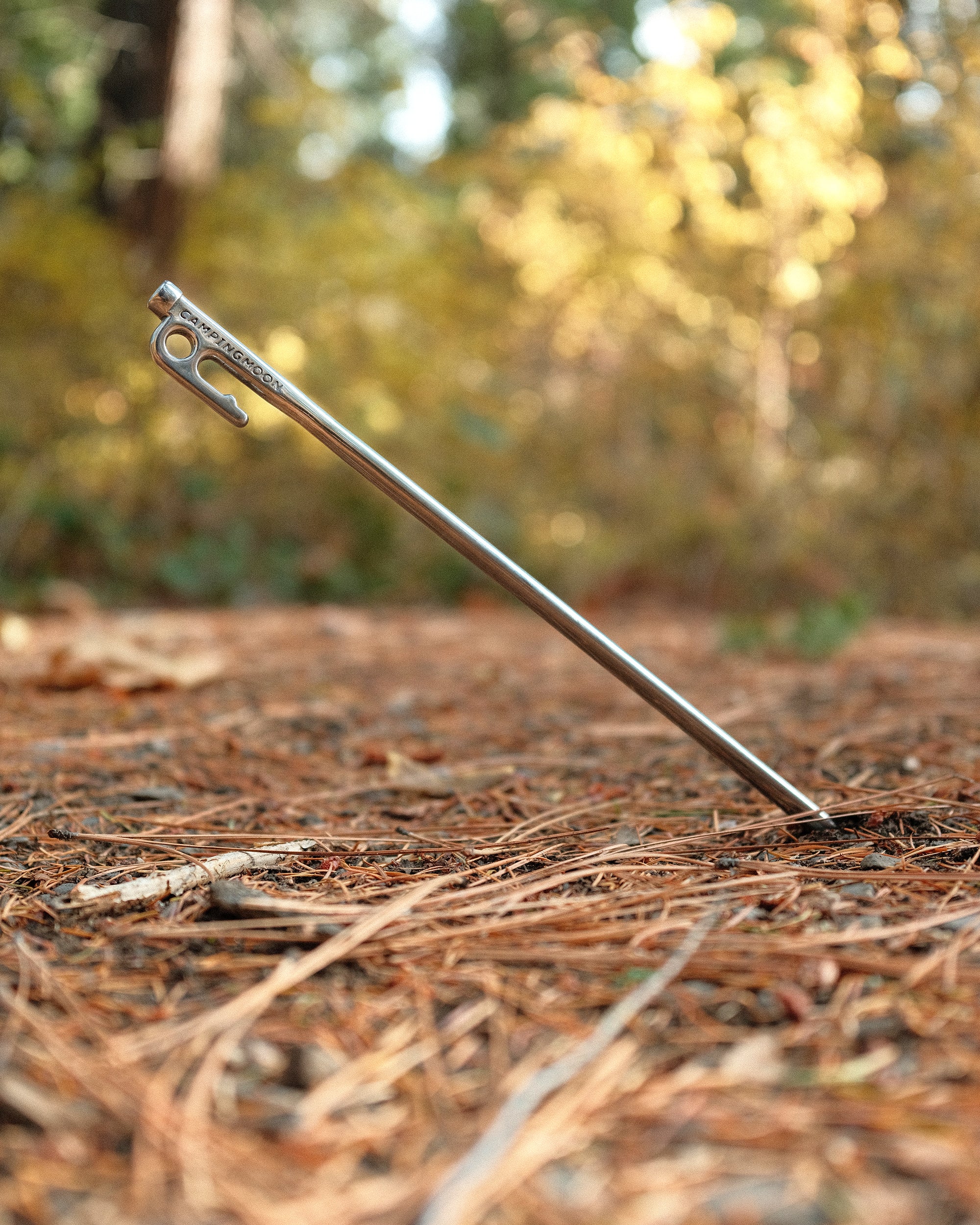 40cm Stainless Steel Shelter & Tarp Stake