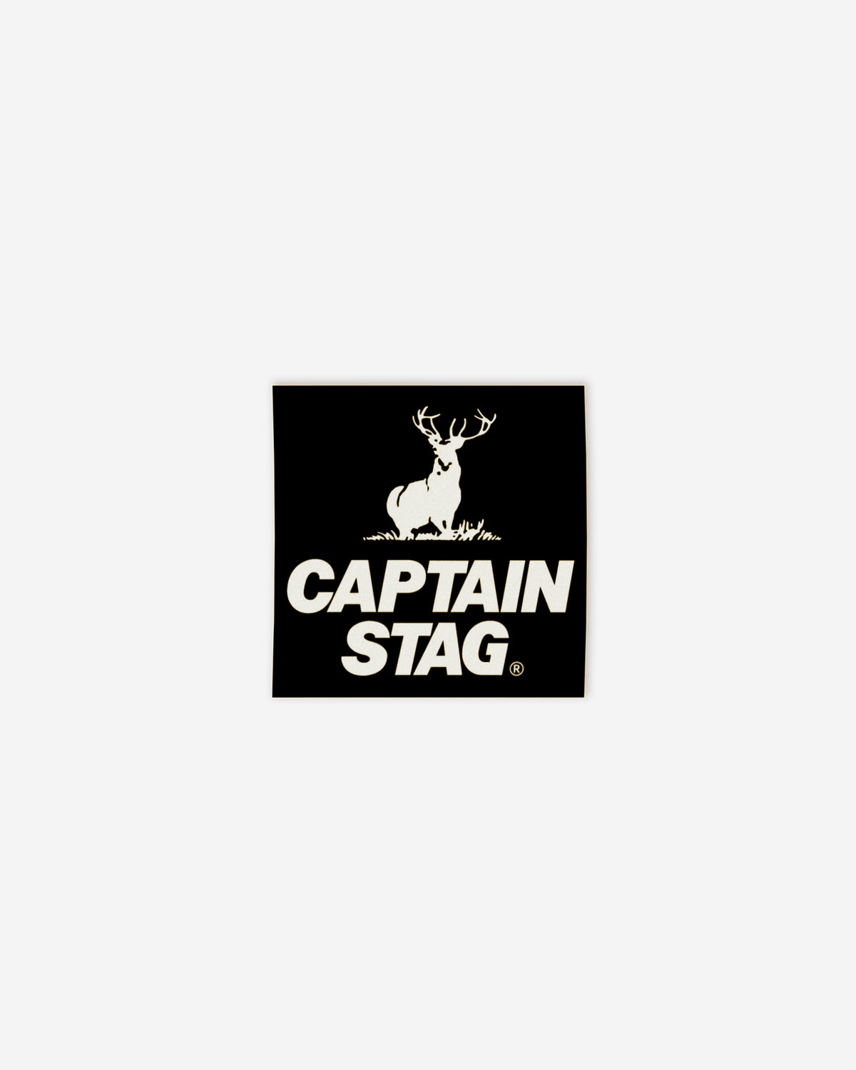 Captain Stag Sticker (Black) – Kōrogi