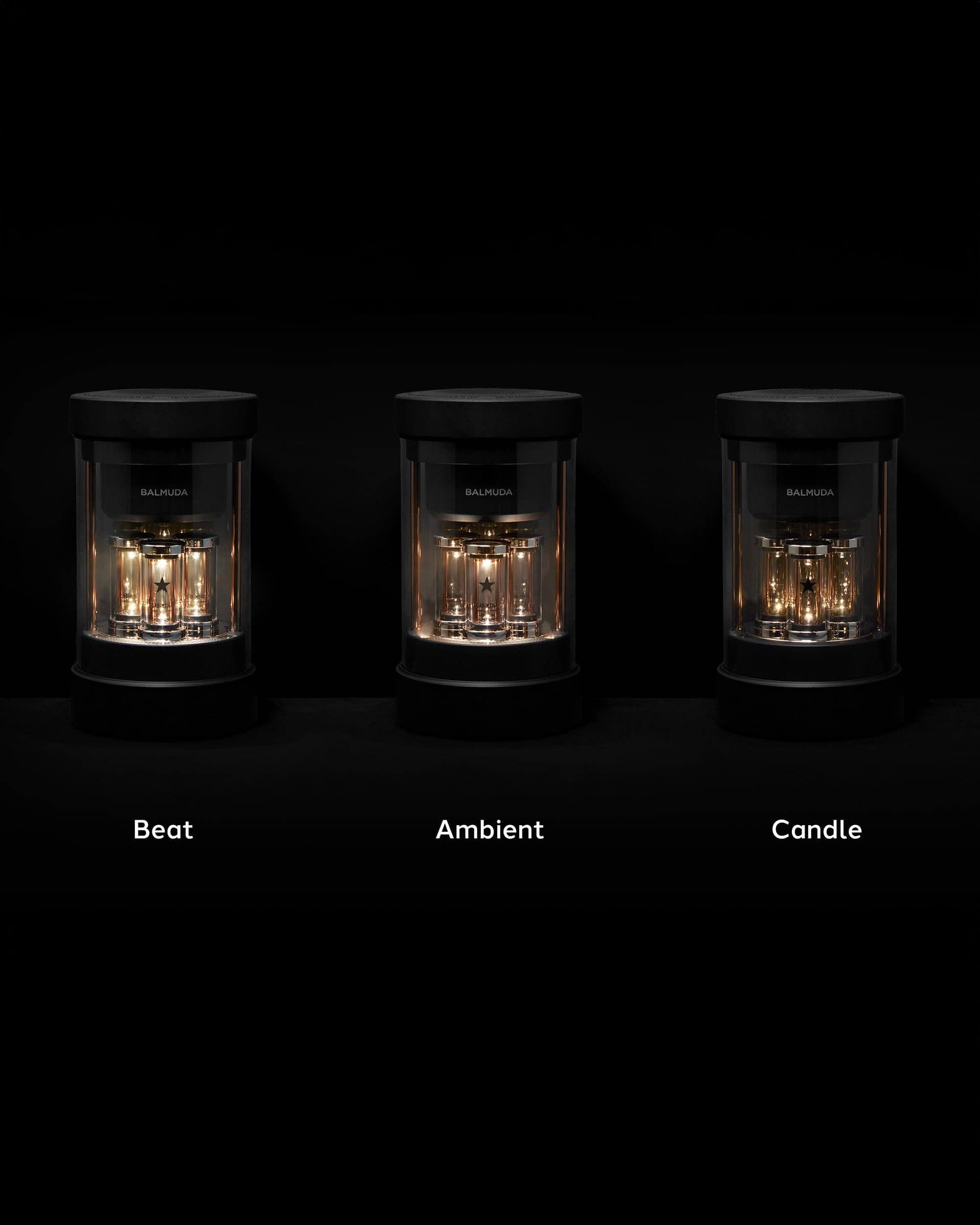 BALMUDA The Speaker Bluetooth Speaker with Synchronized LED Lighting