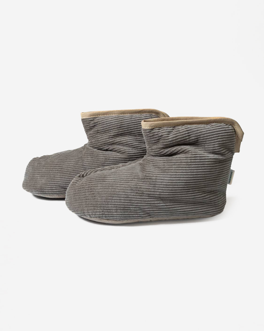 Sasawashi Corduroy Tent Boots (Taupe)