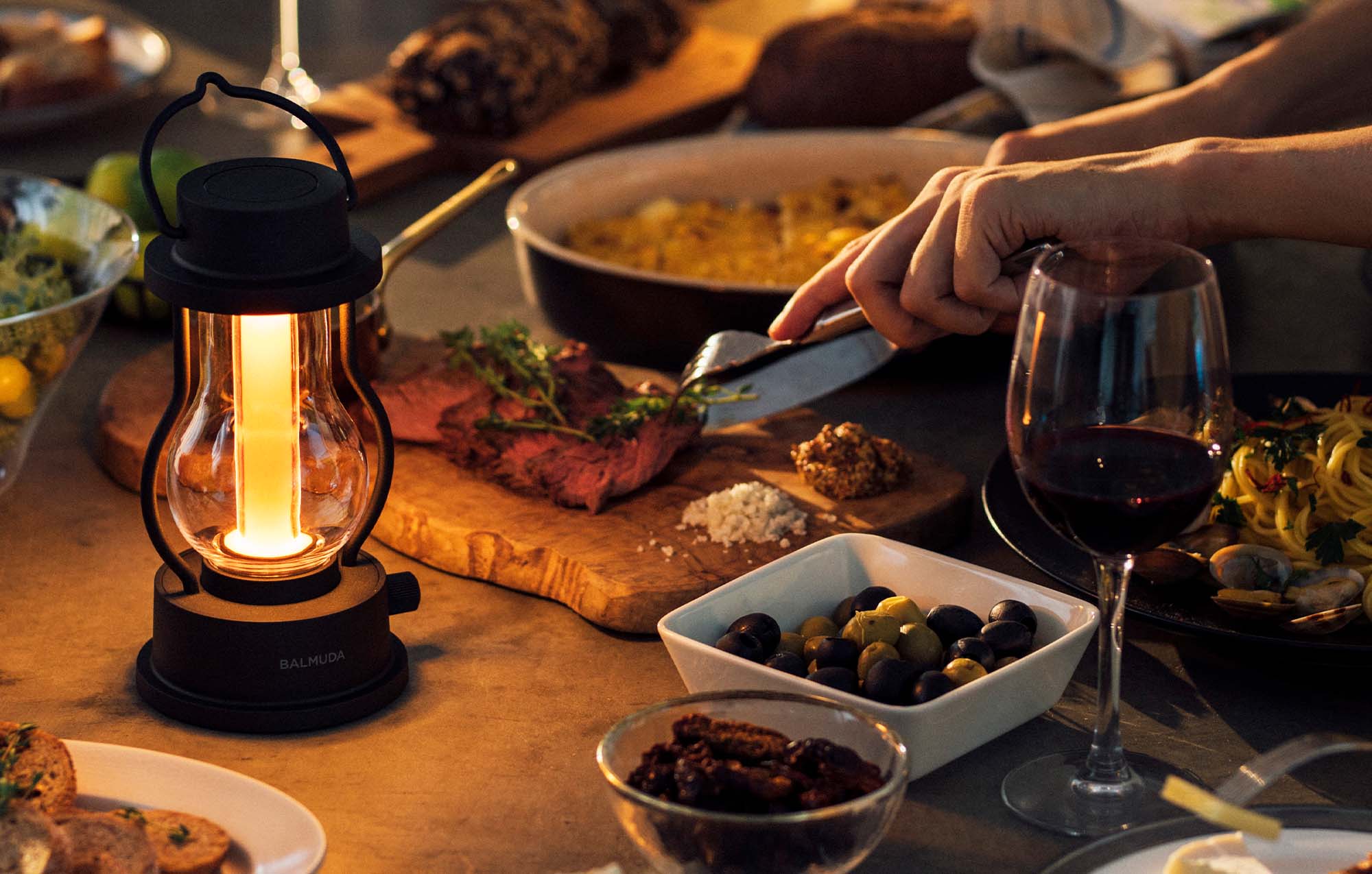 BALMUDA The Lantern Rechargeable Water-Resistant LED Lantern