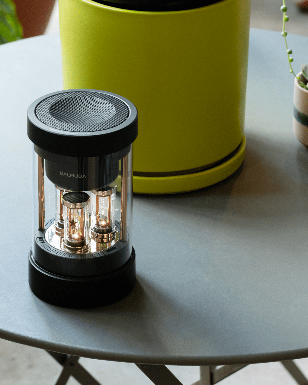 BALMUDA The Speaker Bluetooth Speaker with Synchronized LED Lighting