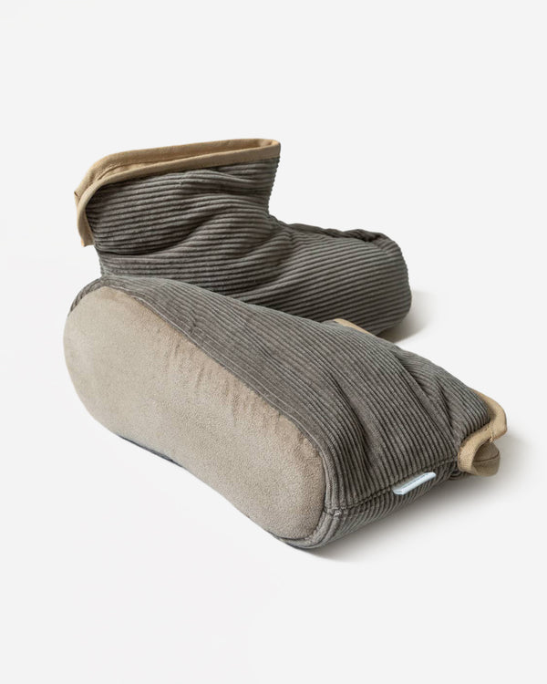 Sasawashi Corduroy Tent Boots (Taupe)
