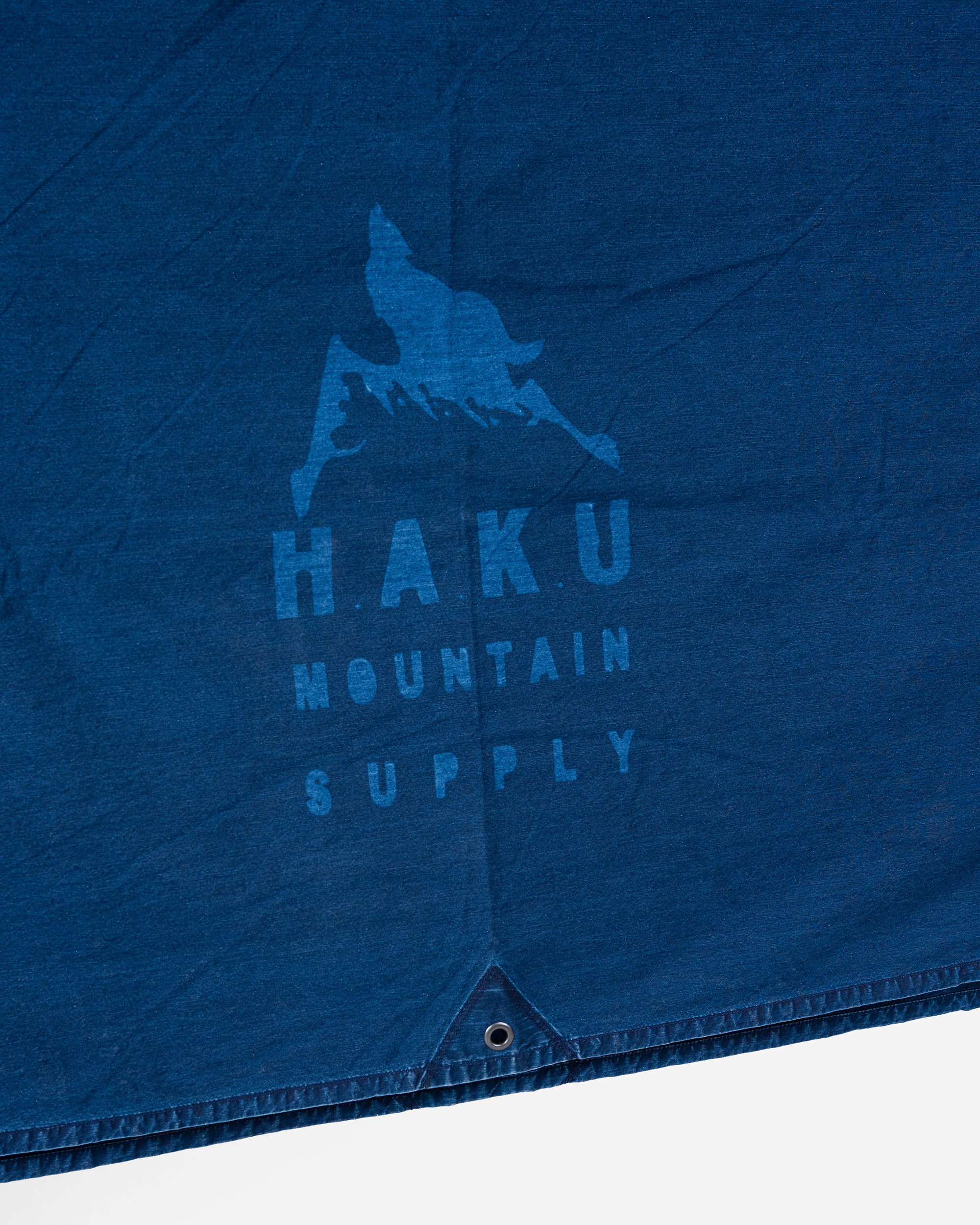 Haku Mt. Supply Gunjō Denim Fire-resistant Waterproof Tarp – Kōrogi