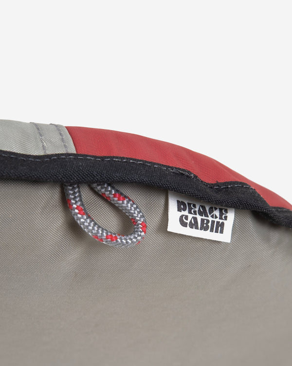 Peace Cabin x KōROGI Upcycled Hexa Tarp Eclipse Seat Pad