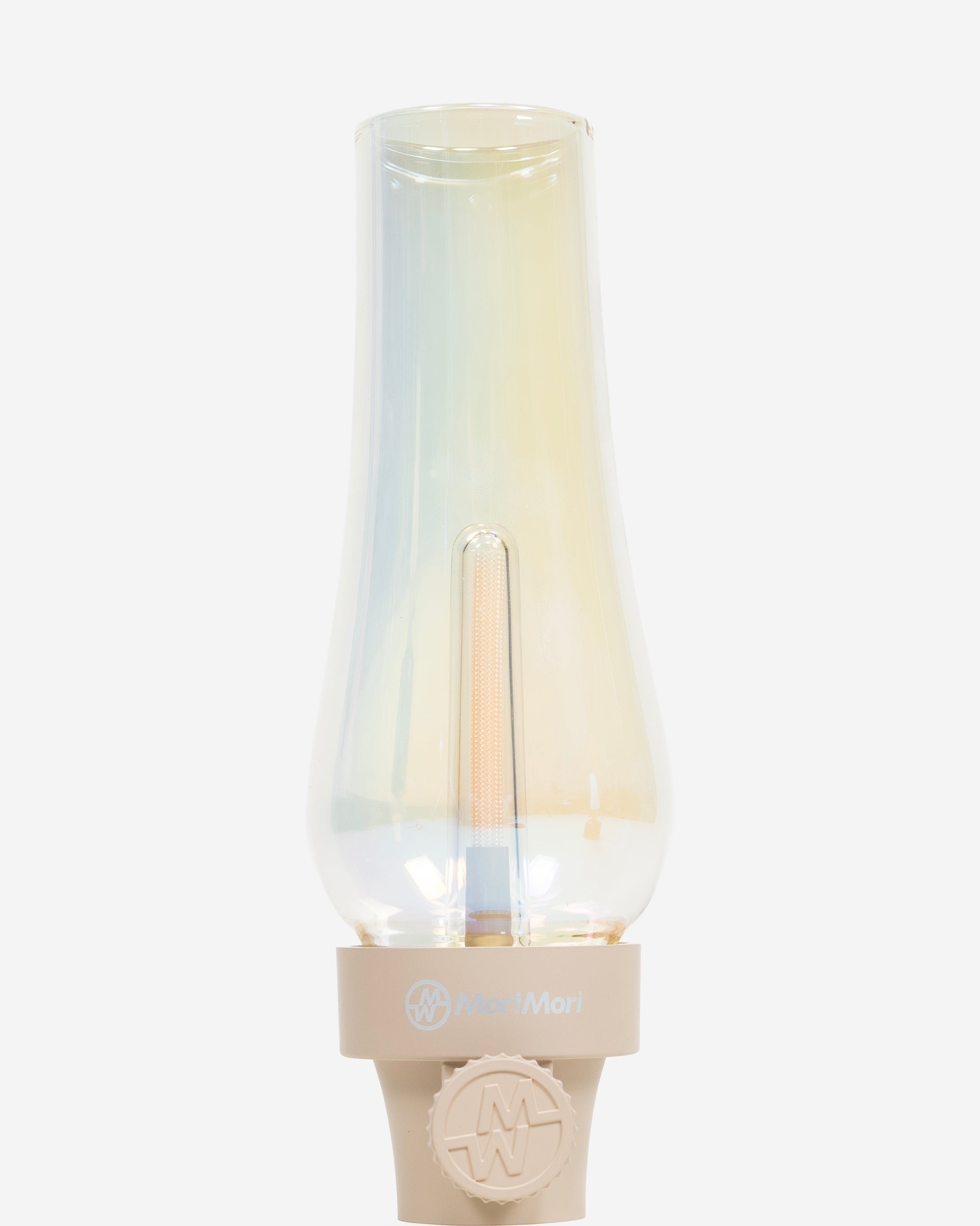 MoriMori Light + Sound Lamp Rainbow Glass Globe