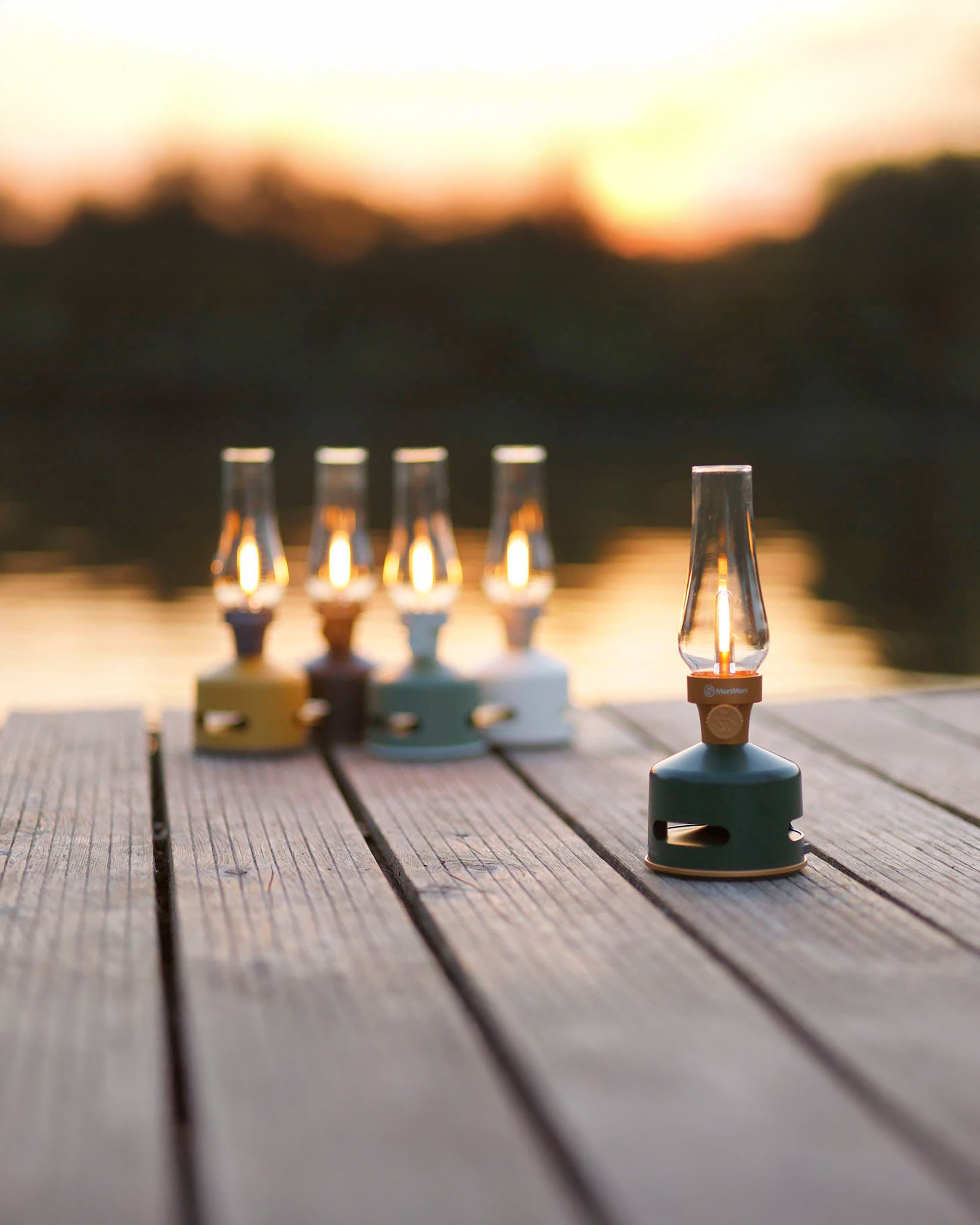 MoriMori Light + Sound Lamp (Corn Gold)