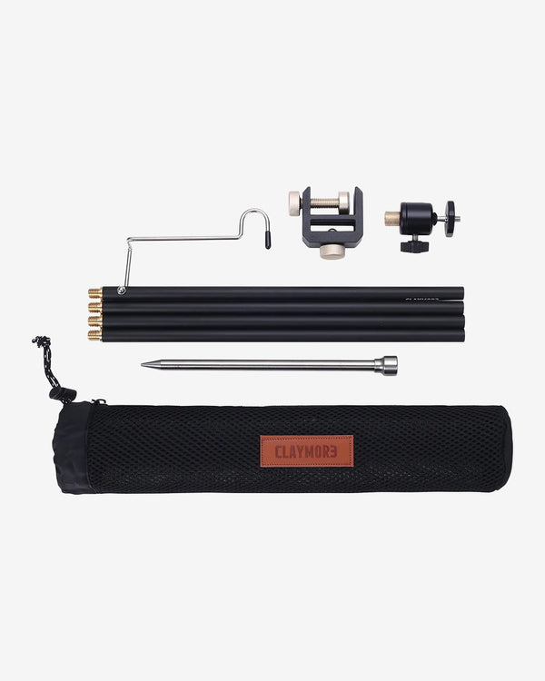 Claymore Multi Pile Driver Lantern Clamp + Stand