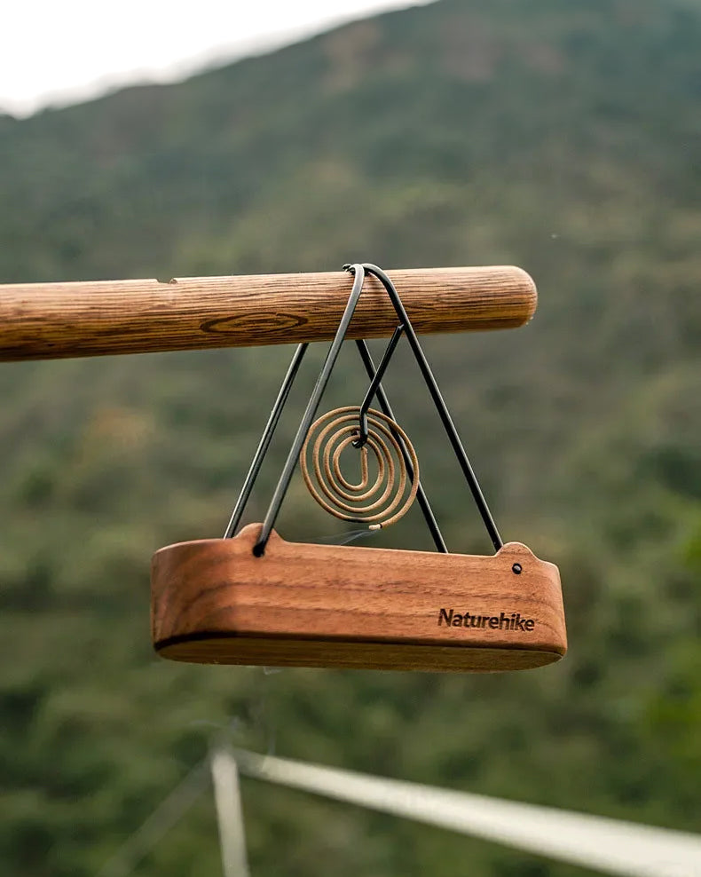 Walnut Mosquito Coil Basket