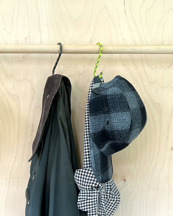 Peace Cabin Utility Hanging Hooks 4 Pack (Multi Neutral)