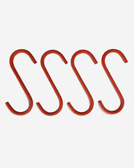 Peace Cabin Utility Hanging Hooks 4 Pack (Beacon Orange)