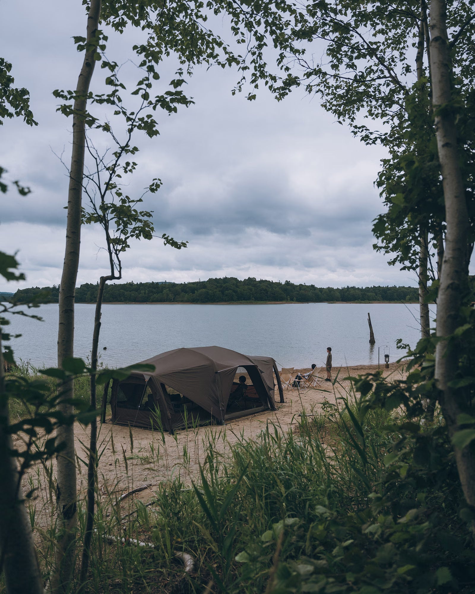 Snow Peak Aero Cumulus Shell Four Person Air Tent Shelter