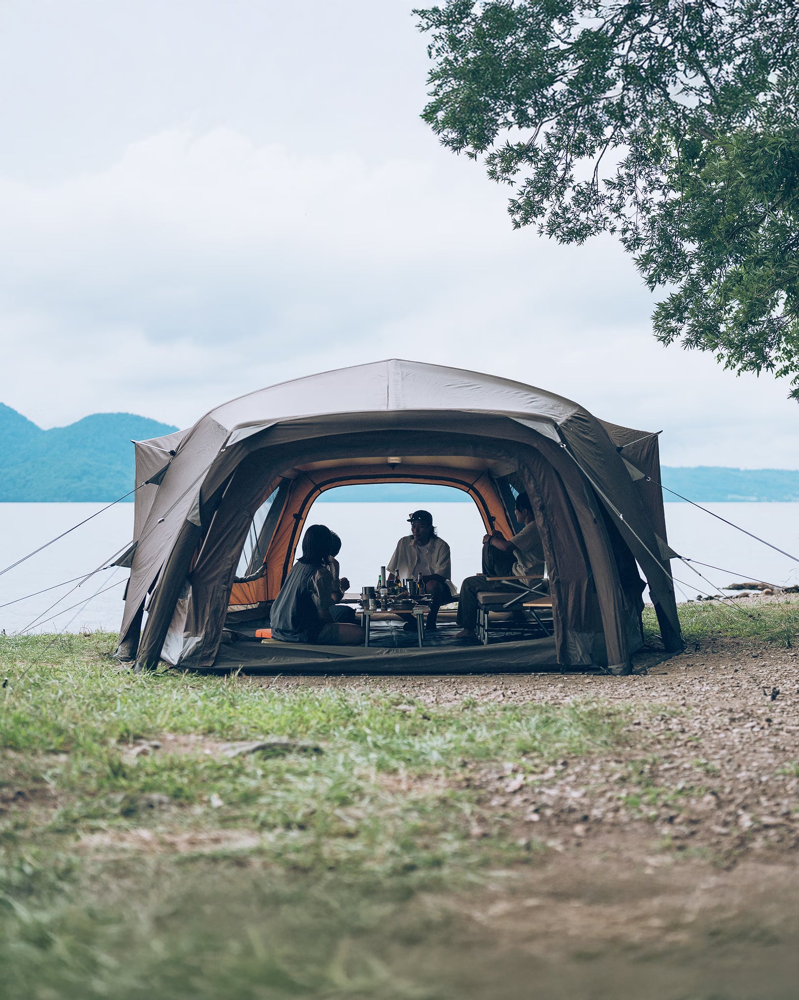 Snow Peak Aero Cumulus Shell Four Person Air Tent Shelter