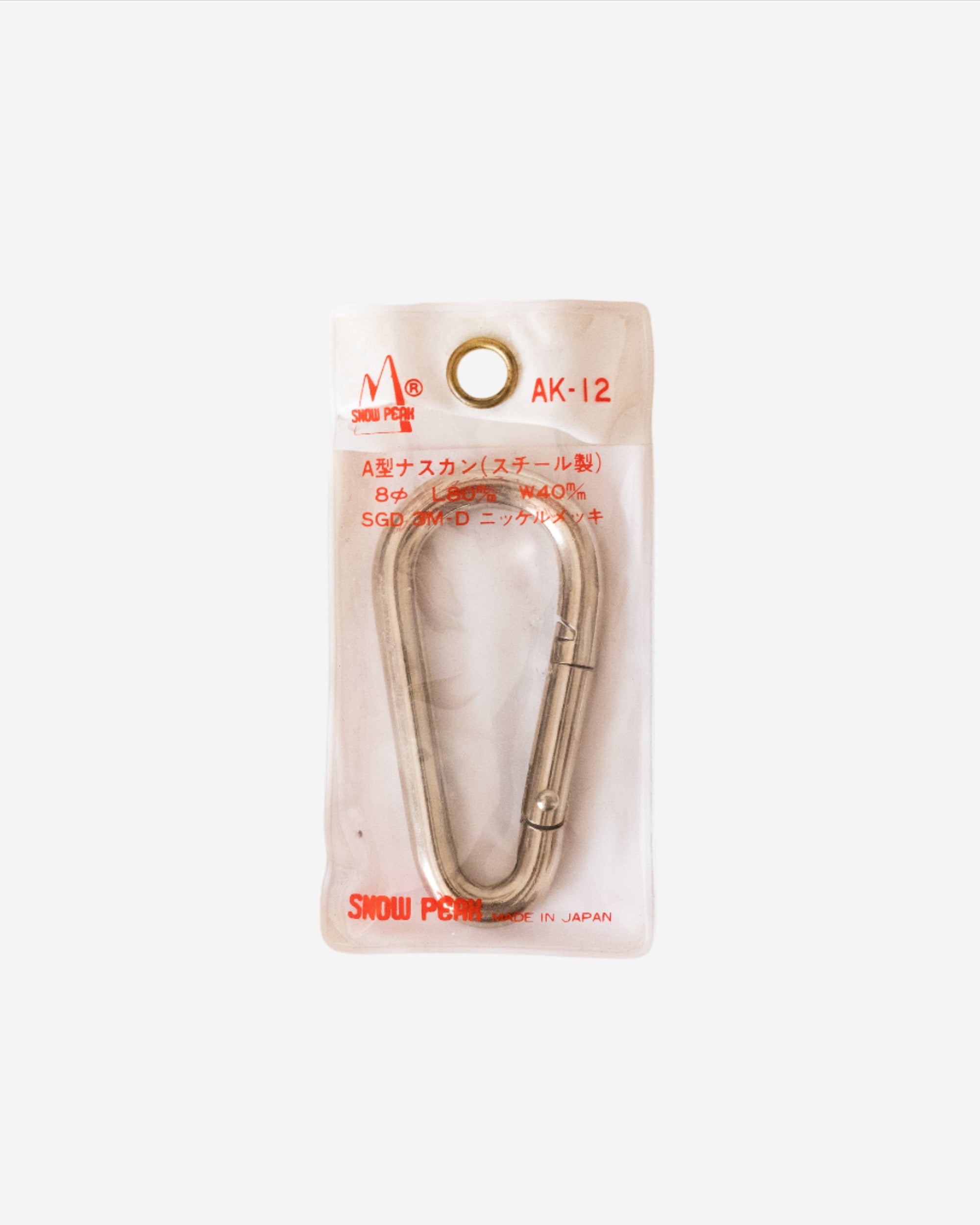 小物 kyne Carabiner (Silver / Black) kyne Carabiner (Silver / Black)