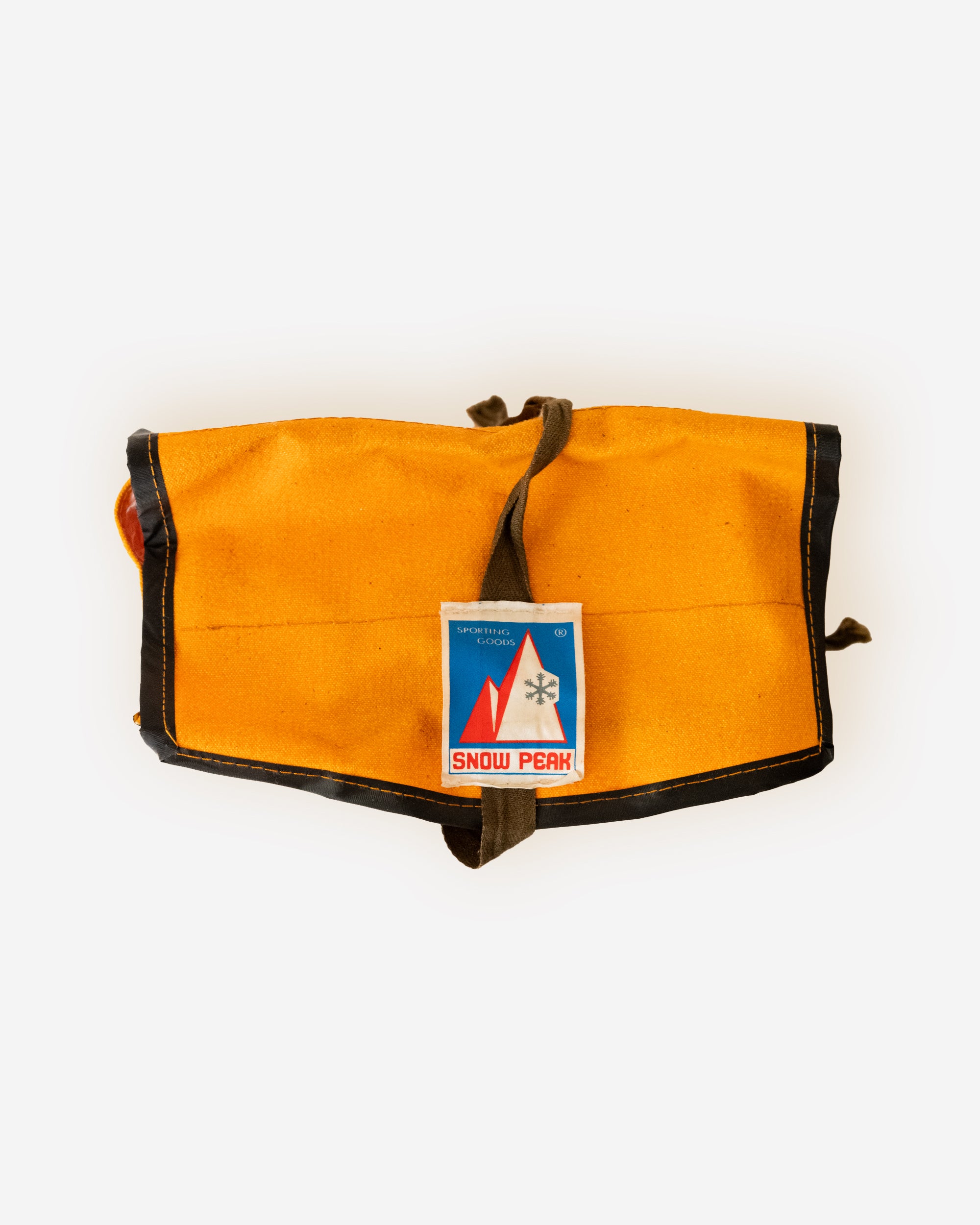 Crampon Bag With Woven Patch (Yellow)