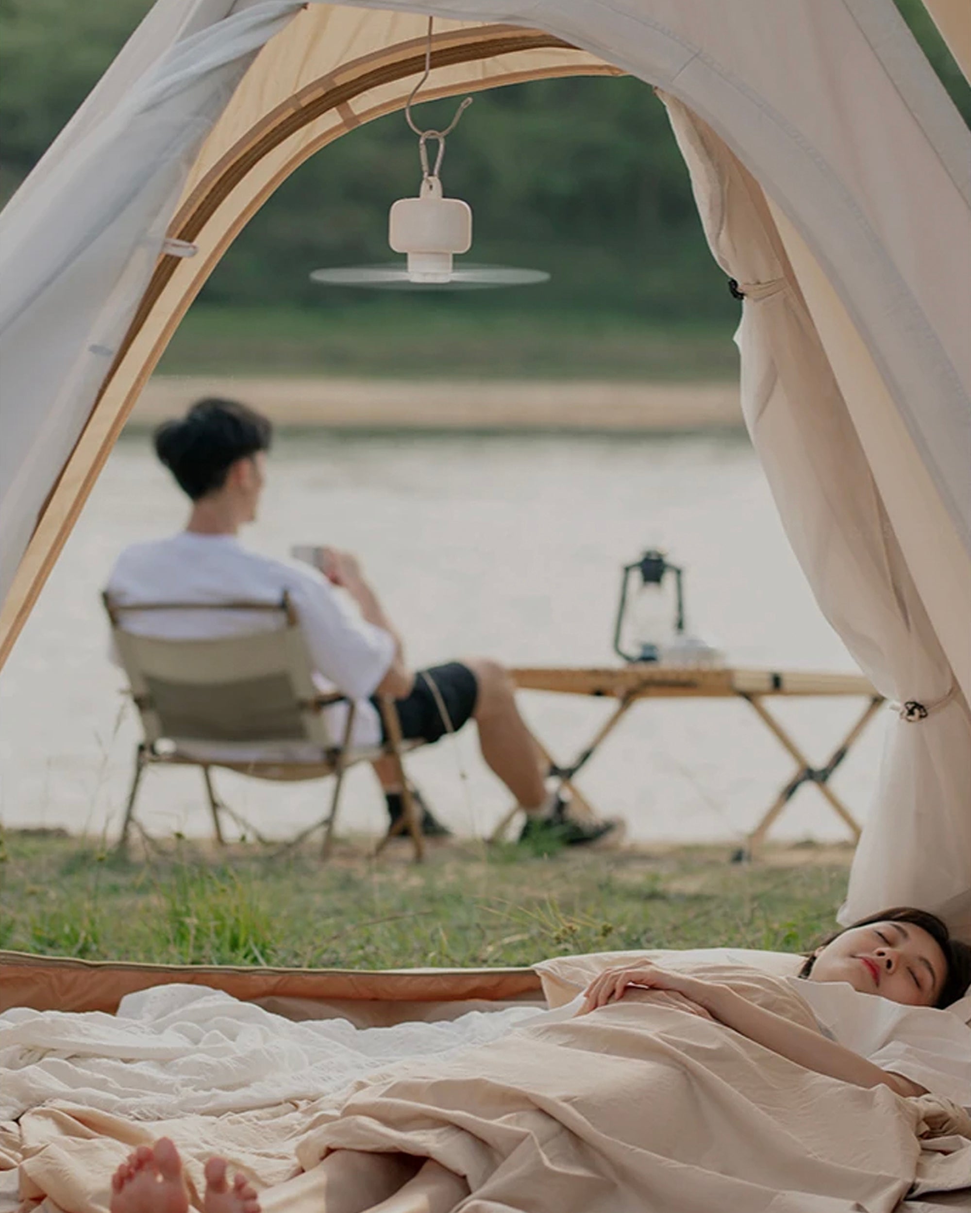 Remote Controlled Tent Fan