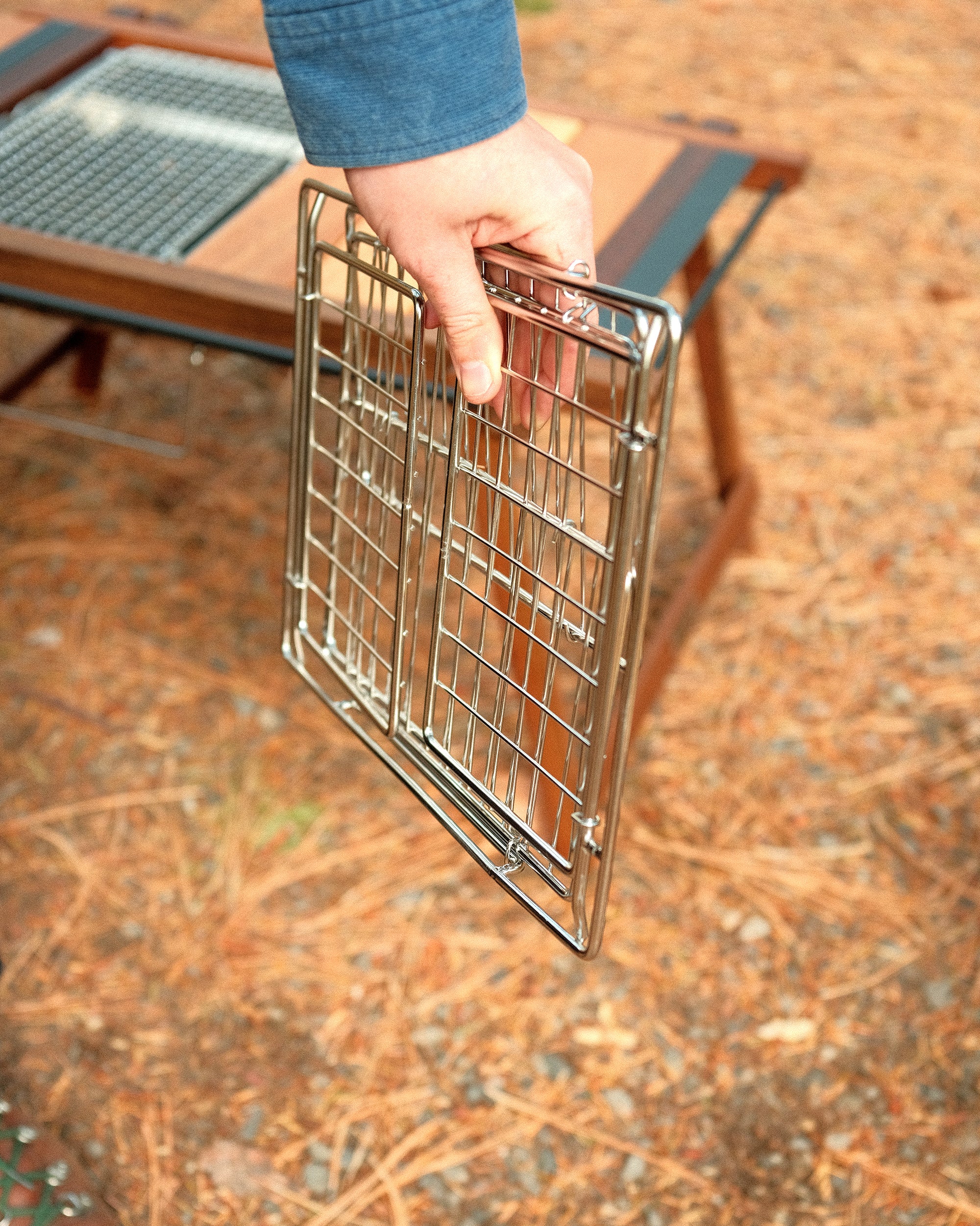 1U Collapsible Mesh Basket for IGT