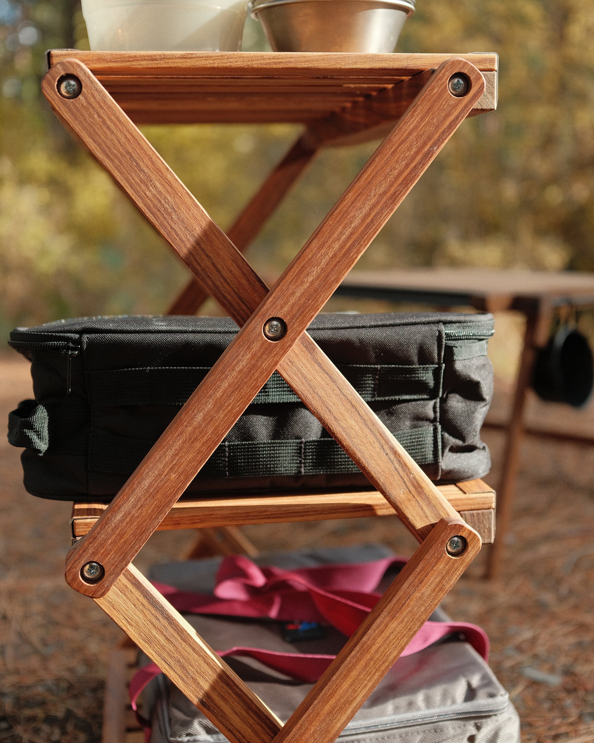 Three Layer Collapsable Camp Shelf