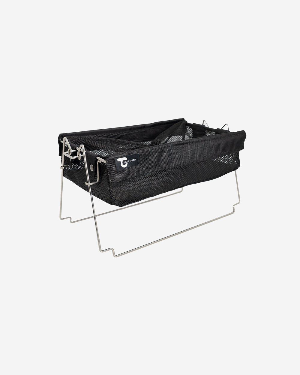 TOKYO CRAFTS BUCKETSHELF MESH Foldable Camp Gear Storage Container