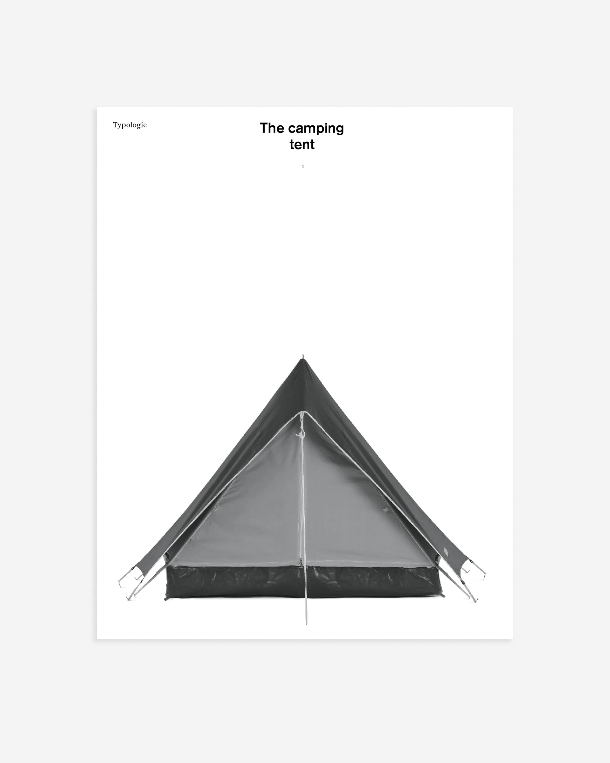 Typologie The Camping Tent Issue