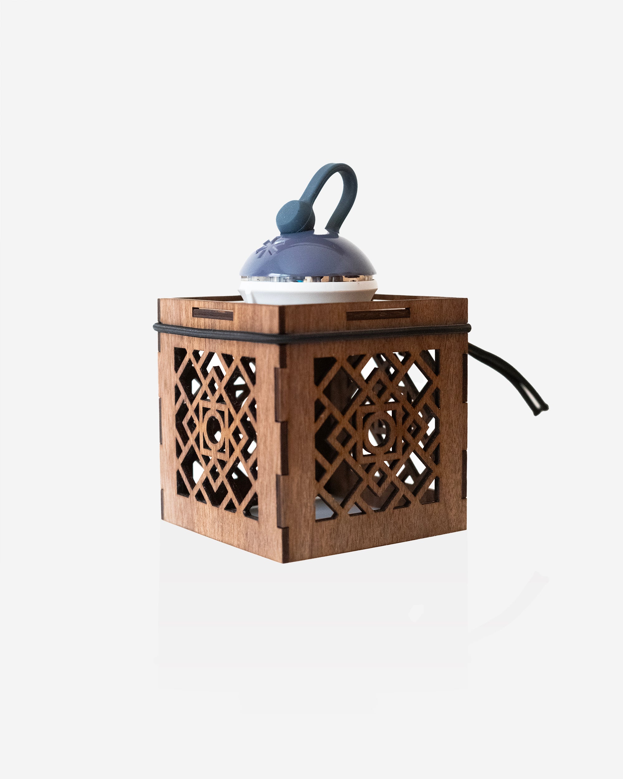 Walnut Lantern for Mini Hozuki